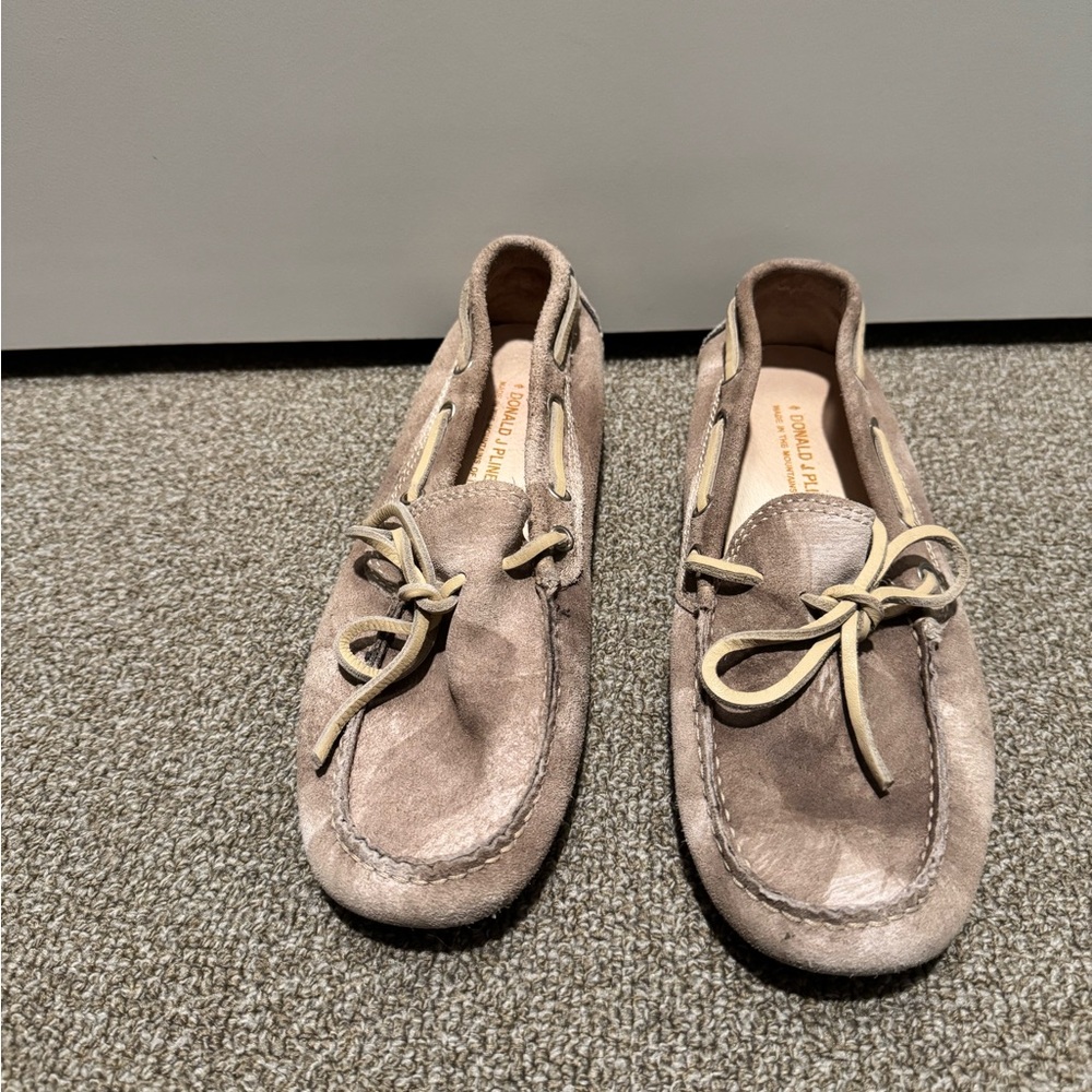 Donald J. Pliner Tan Driving Loafers